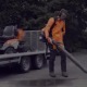 Воздуходувка бензиновая Husqvarna 530 BT на видео