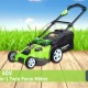 Газонокосилка аккумуляторная GreenWorks G-Max G40LM49DB 40V 49 см Twin Force (без батареи и зарядного устройства) на видео