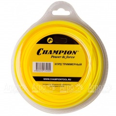 Корд триммерный Champion Star 1.3мм, 15м (звезда) в Санкт-Петербурге