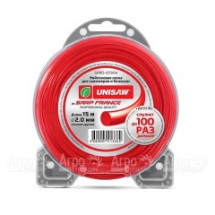Леска триммерная 2 мм 15 м круглая Unisaw в Санкт-Петербурге