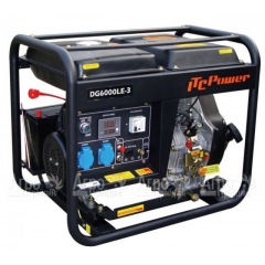 Дизельный генератор ITC Power DG6000LEK-3+ (дистанционный запуск+разъем для АВР) в Санкт-Петербурге
