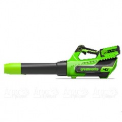 Воздуходувка аккумуляторная GreenWorks 40V 2408207 (без аккумулятора и зарядного устройства) в Санкт-Петербурге
