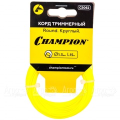 Корд триммерный Champion Round 1.3мм, 15м (круглый) в Санкт-Петербурге