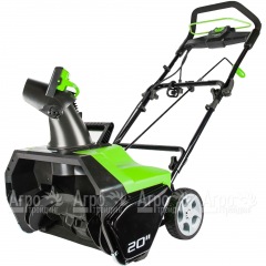 Снегоуборщик электрический GreenWorks GES13 GST1851 1800W в Санкт-Петербурге