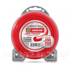 Леска триммерная 1.6 мм 15 м круглая Unisaw Professional Quality в Санкт-Петербурге