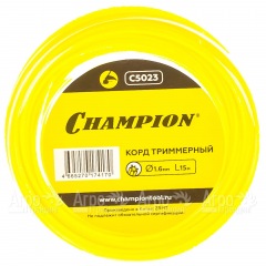 Корд триммерный Champion Star 1.6мм, 15м (звезда) в Санкт-Петербурге