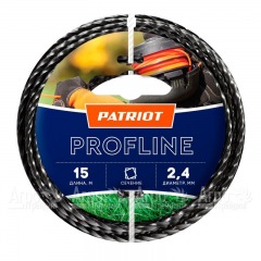 Леска триммерная Patriot Profline D 2.4 мм L 15 м в Санкт-Петербурге