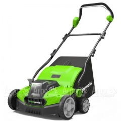 Аккумуляторный вертикуттер GreenWorks GD40SC36 (без аккумулятора и зарядного устройства) в Санкт-Петербурге