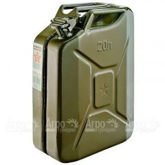 Канистра Звезда 20 л с фиксатором (металл 0.8 мм) в Санкт-Петербурге