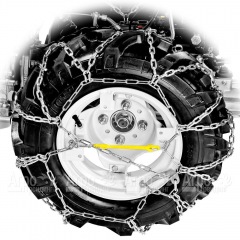 Цепи на колеса 5.00-10" для Grillo GF 3, G 107d, G 108, G 110, G 85d в Санкт-Петербурге