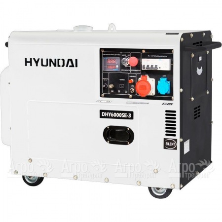 Дизельгенератор Hyundai DHY 6000SE-3 5 кВт в Санкт-Петербурге