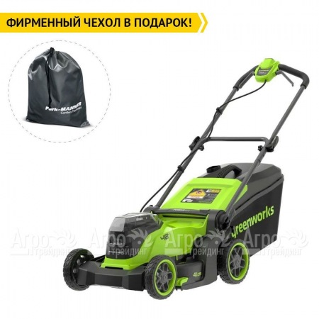 Газонокосилка аккумуляторная GreenWorks GD24X2LM411 (без аккумулятора и зарядного устройства) в Санкт-Петербурге