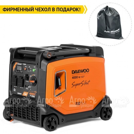 Бензогенератор инверторный Daewoo GDA 4500 SEi 3.7 кВт в Санкт-Петербурге