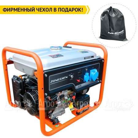 Бензогенератор Zongshen PB 6000 E 5 кВт в Санкт-Петербурге