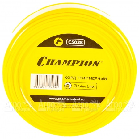 Корд триммерный Champion Star 2.4мм, 40м (звезда)  в Санкт-Петербурге