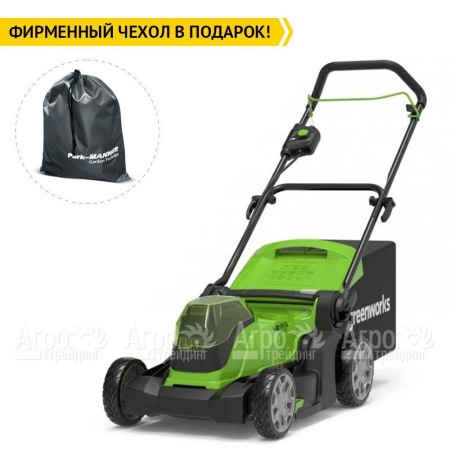 Газонокосилка аккумуляторная GreenWorks G24X2LM41 (без аккумулятора и зарядного устройства)  в Санкт-Петербурге