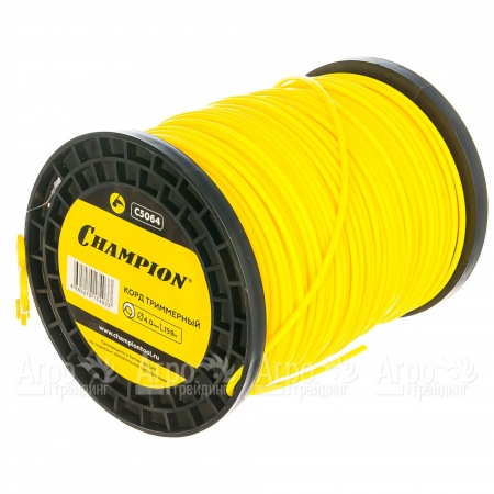 Корд триммерный Champion Round 4.0мм, 159м (круглый)+нож  в Санкт-Петербурге