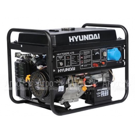 Бензогенератор Hyundai HHY 7000FE ATS 5 кВт в Санкт-Петербурге