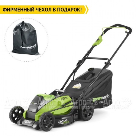 Газонокосилка аккумуляторная GreenWorks GD40LM45K6  в Санкт-Петербурге