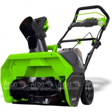 Снегоуборщик аккумуляторный GreenWorks GD40STK6 в Санкт-Петербурге