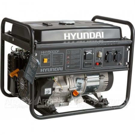 Бензогенератор Hyundai HHY 5000F 4.0 кВт в Санкт-Петербурге
