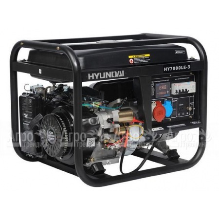 Бензогенератор Hyundai HY 7000LE-3 5 кВт в Санкт-Петербурге