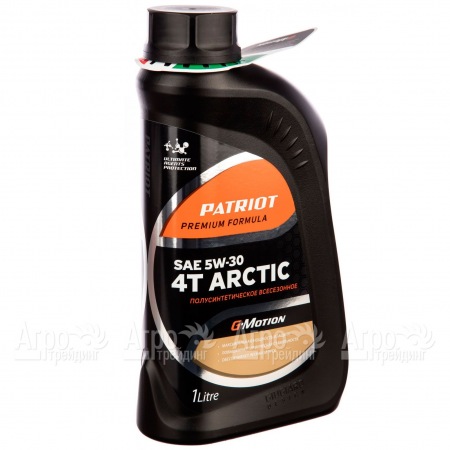 Масло полусинтетическое Patriot G-Motion 5W30 4Т Arctic 1 л  в Санкт-Петербурге