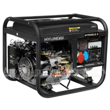 Бензогенератор Hyundai HY 9000LE-3 6 кВт в Санкт-Петербурге