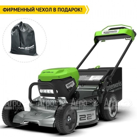 Газонокосилка аккумуляторная GreenWorks LM221S (без аккумулятора и зарядного устройства)  в Санкт-Петербурге