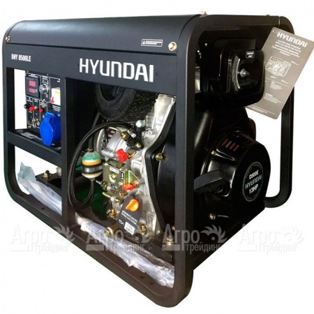 Дизельгенератор Hyundai DHY 8500LE 6.5 кВт  в Санкт-Петербурге