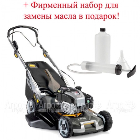 Газонокосилка бензиновая Stiga Twinclip 55 SVEQ B в Санкт-Петербурге