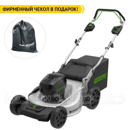 Газонокосилка аккумуляторная GreenWorks GC82LM51SP (без батареи и зарядного устройства) в Санкт-Петербурге