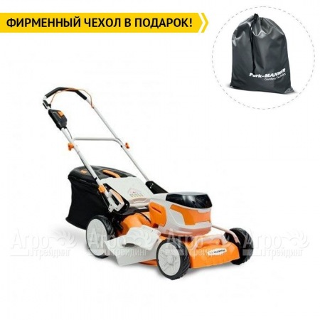 Газонокосилка аккумуляторная Villartec MA4046 SET AM408 + AC402 в Санкт-Петербурге