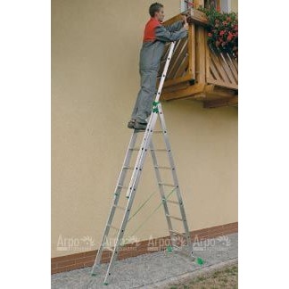 ALV-7614 ALVE Лестница универсал. 3-х секц. 3х14 ступ. в Санкт-Петербурге