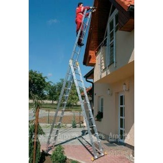 ALV-8615 ALVE Лестница универсал. 3-х секц. 3х15 ступ. в Санкт-Петербурге