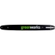 Шина 51 см для аккумуляторной пилы GreenWorks GD82CS51 в Санкт-Петербурге
